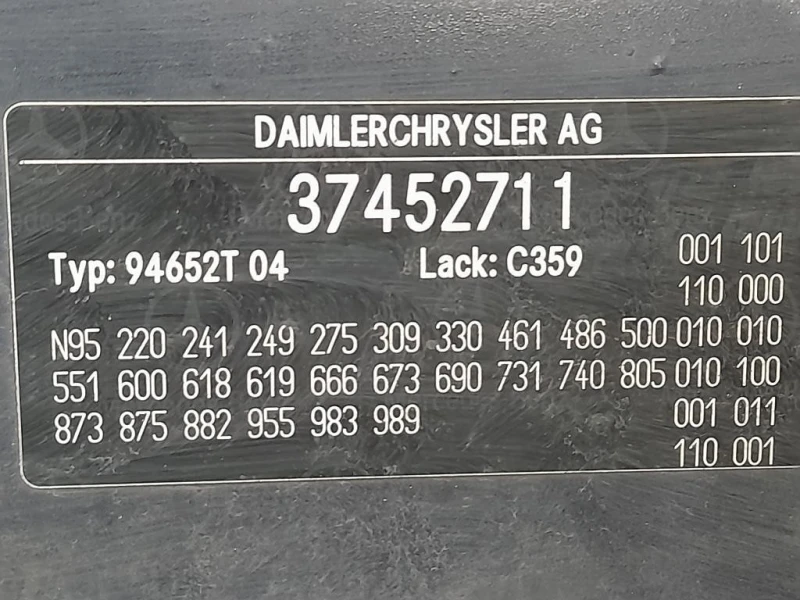 Cofano ANT A209880005728 Mercedes Classe CLK C209 2003