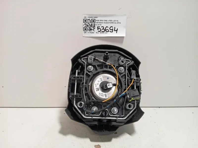 Air-bag Guidatore 33685316901 Mini MINI ONE F55 2014