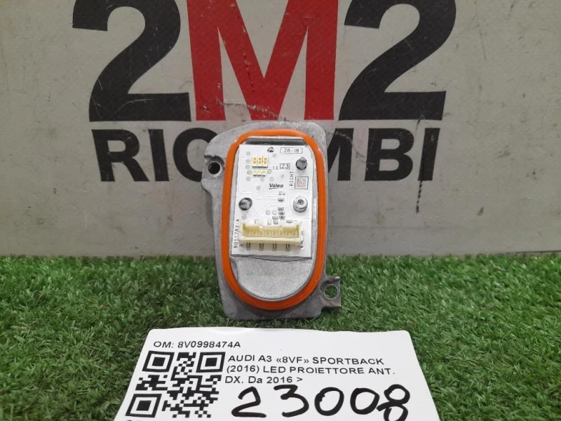 LED Proiettore ANT DX 8V0998474A Audi A3 8VF Sportback 2016