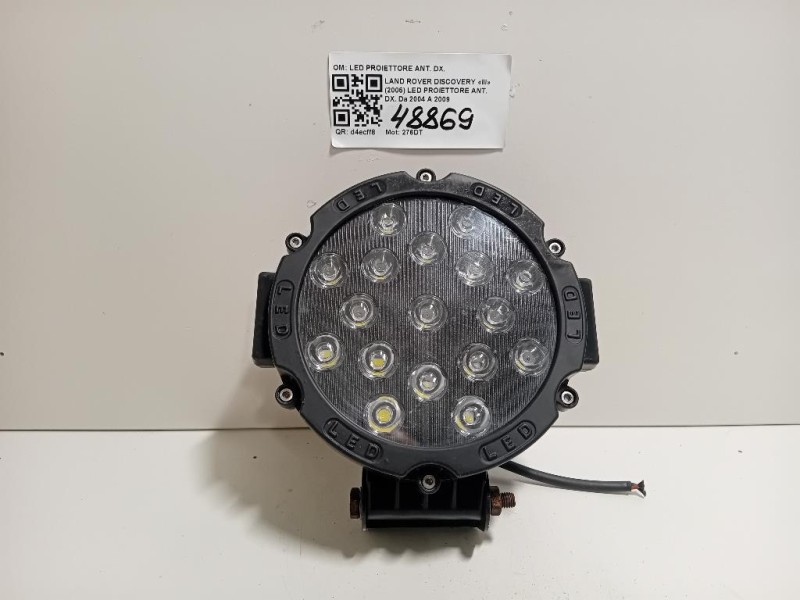 LED Proiettore ANT DX LED PROIETTORE ANT DX Land Rover Discovery III 2005