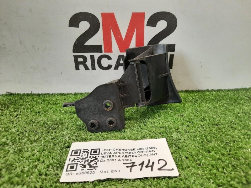 LEVA Apertura Cofano Interna Abitacolo ANT Jeep Cherokee III 2002