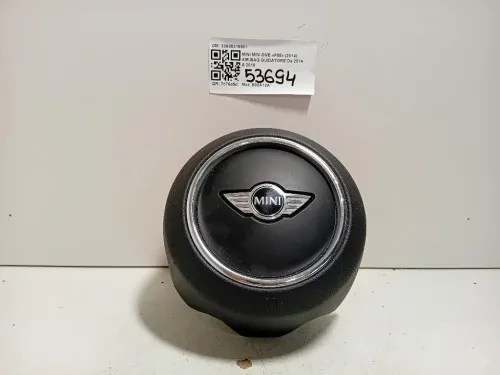 Air-bag Guidatore 33685316901 Mini MINI ONE F55 2014