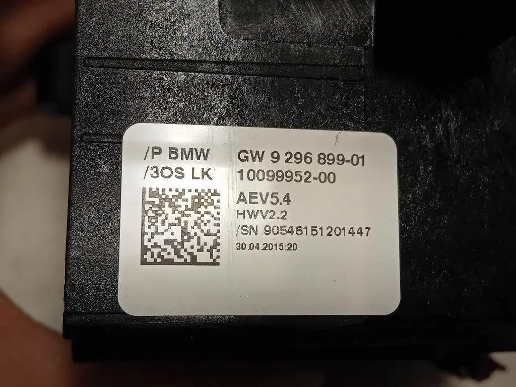 LEVA Cambio Automatico 929689901 Bmw Serie 3 F30 Berlina 2012