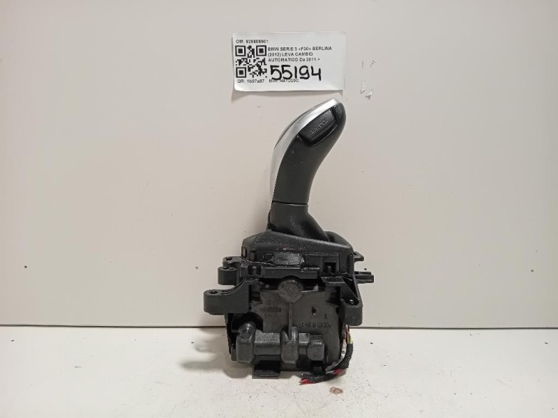 LEVA Cambio Automatico 929689901 Bmw Serie 3 F30 Berlina 2012