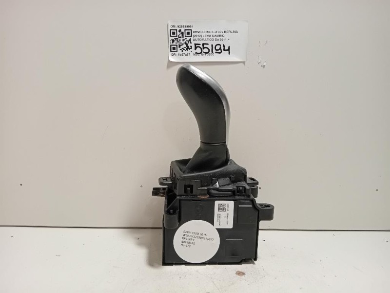 LEVA Cambio Automatico 929689901 Bmw Serie 3 F30 Berlina 2012