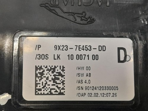 LEVA Cambio Automatico 7E453DD Jaguar XE 2015