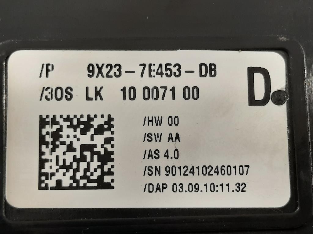 LEVA Cambio Automatico 9X23-7E453-DB Jaguar XF I 2008