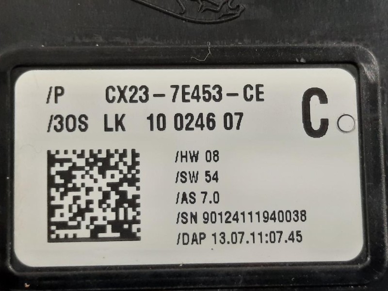 LEVA Cambio Automatico 9X23-7E453-CE Jaguar XF I 2008