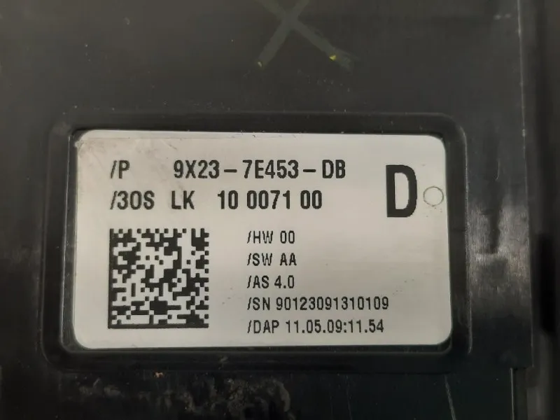 LEVA Cambio Automatico 9X23-7E453-DB Jaguar XF I 2008