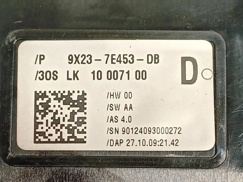 LEVA Cambio Automatico 9X23-7E453-DB Jaguar XF I 2008