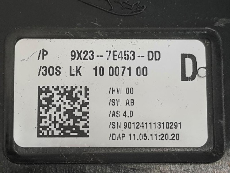 LEVA Cambio Automatico 9X23-7E453-DB Jaguar XF I 2008