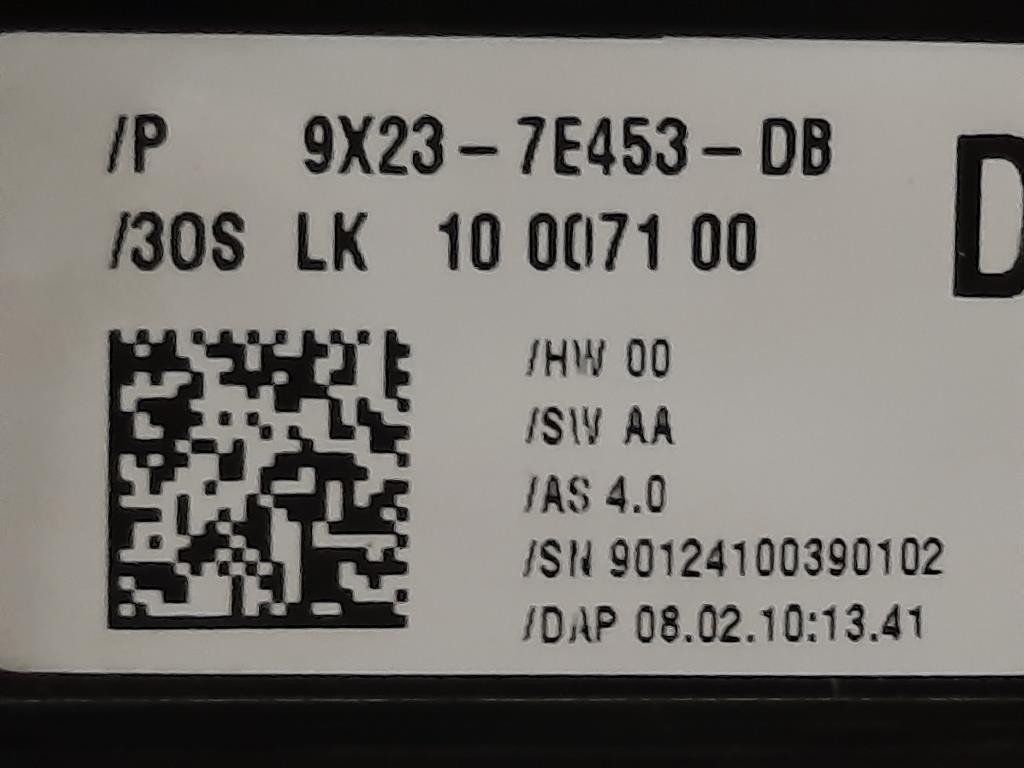 LEVA Cambio Automatico 9X23-7E453-DB Jaguar XF I 2008