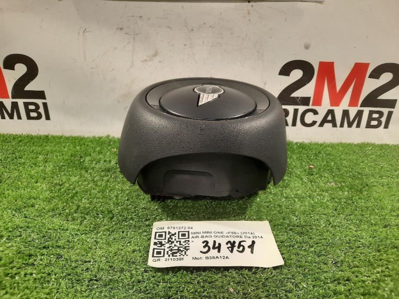 Air-bag Guidatore 6791372 04 COOPER ONE Mini MINI ONE F55 2014