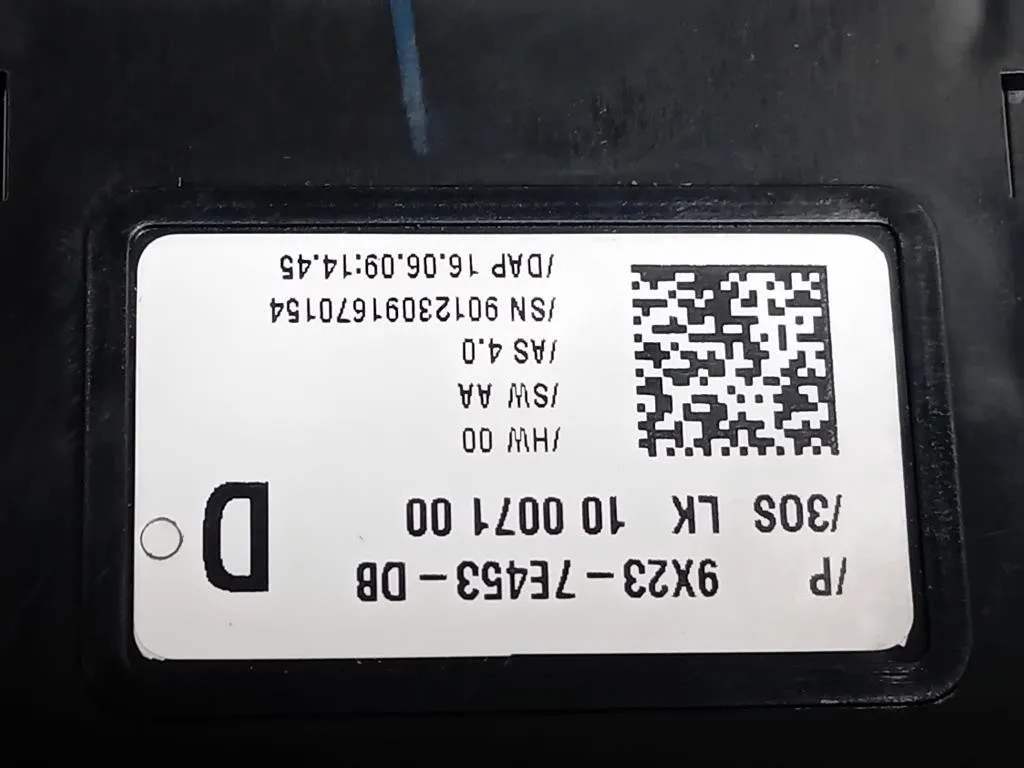 LEVA Cambio Automatico 9X23-7E453-DB Jaguar XF I 2008
