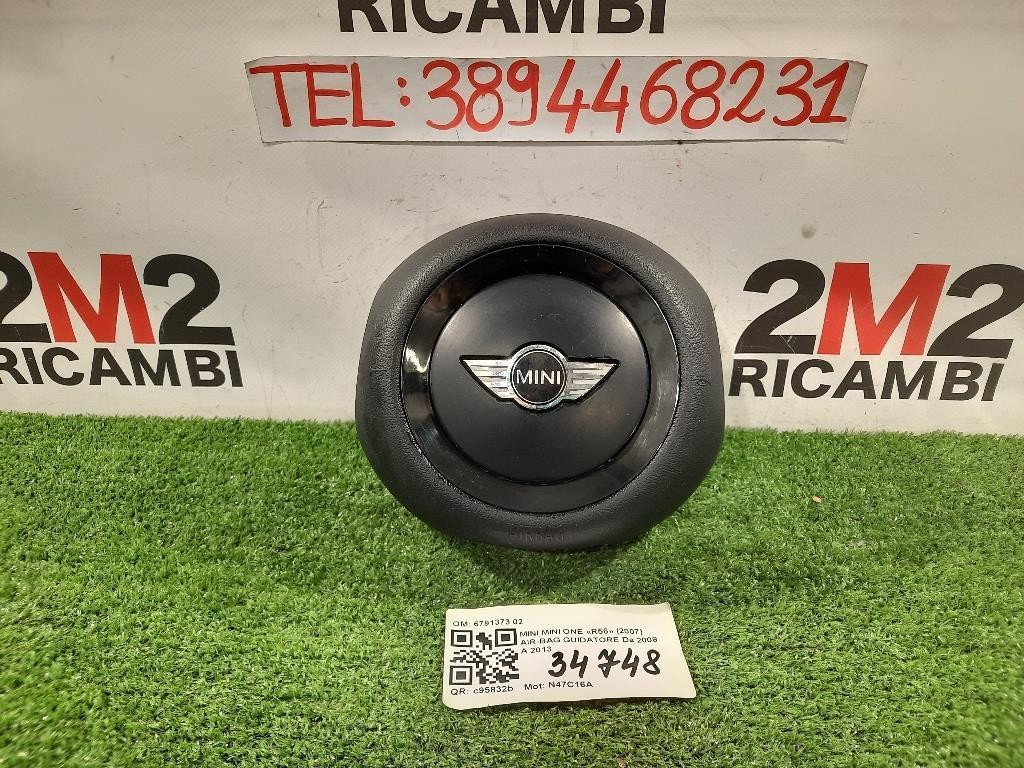 Air-bag Guidatore 6791373 02 Mini MINI ONE R56 2007