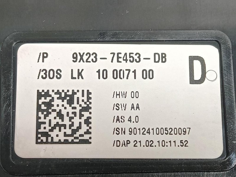 LEVA Cambio Automatico 9X23-7E453-DB Jaguar XF I 2008