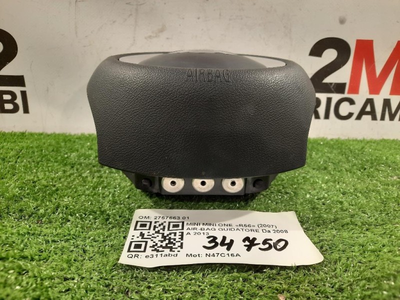 Air-bag Guidatore 2757663 01 COOPER ONE Mini MINI ONE R56 2007