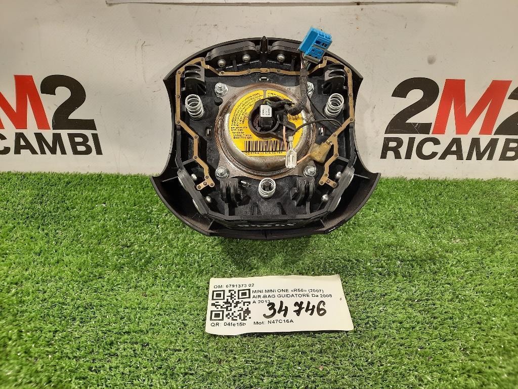 Air-bag Guidatore 6791373 02 Mini MINI ONE R56 2007