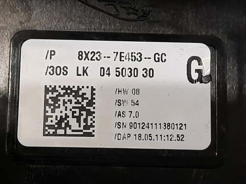 LEVA Cambio Automatico 8X23-7E453-GC Jaguar XF I 2011