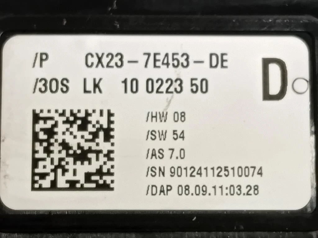 LEVA Cambio Automatico CX23-7E453-DE Jaguar XF I 2011