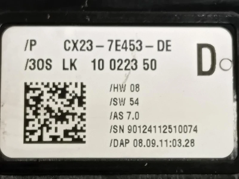 LEVA Cambio Automatico CX23-7E453-DE Jaguar XF I 2011