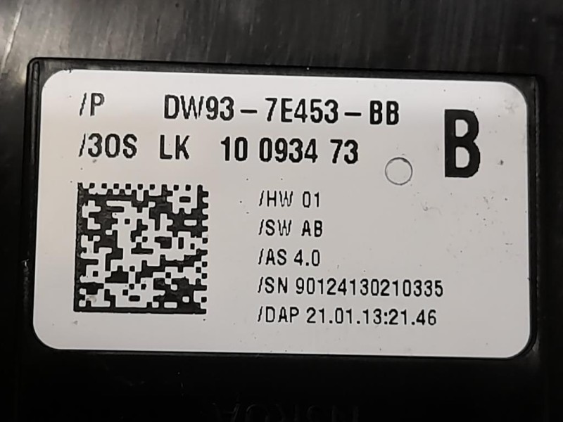 LEVA Cambio Automatico DW93-7E453-BB Jaguar XJ8 X408 2003