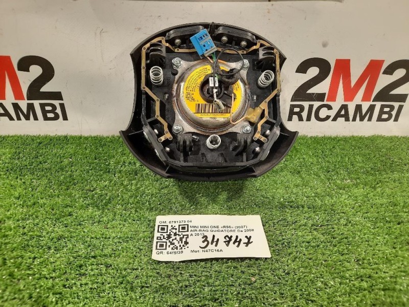 Air-bag Guidatore 6791373 04 Mini MINI ONE R56 2007