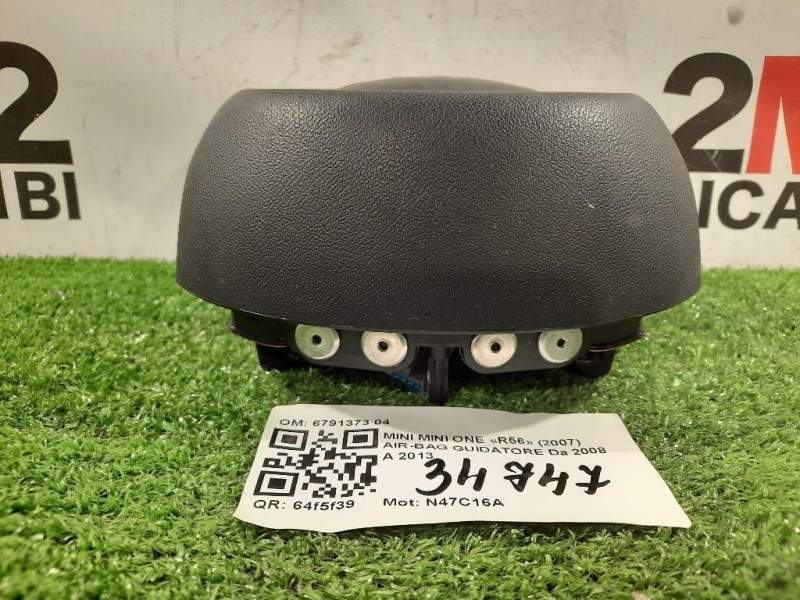 Air-bag Guidatore 6791373 04 Mini MINI ONE R56 2007