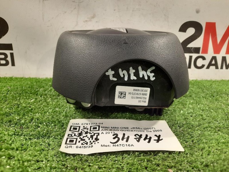 Air-bag Guidatore 6791373 04 Mini MINI ONE R56 2007