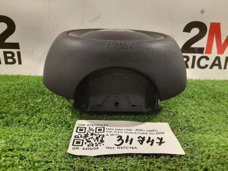 Air-bag Guidatore 6791373 04 Mini MINI ONE R56 2007