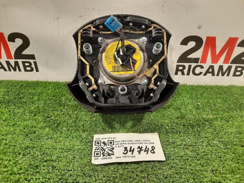 Air-bag Guidatore 6791373 02 Mini MINI ONE R56 2007