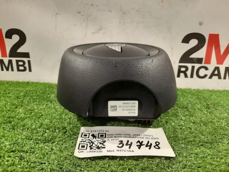 Air-bag Guidatore 6791373 02 Mini MINI ONE R56 2007