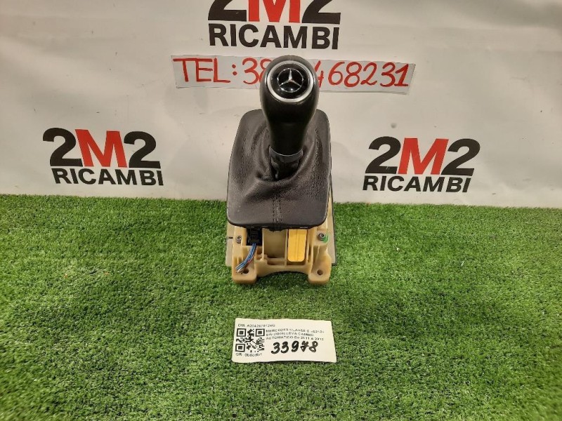 LEVA Cambio Automatico A2042678124Q Mercedes Classe E S212 SW 2009