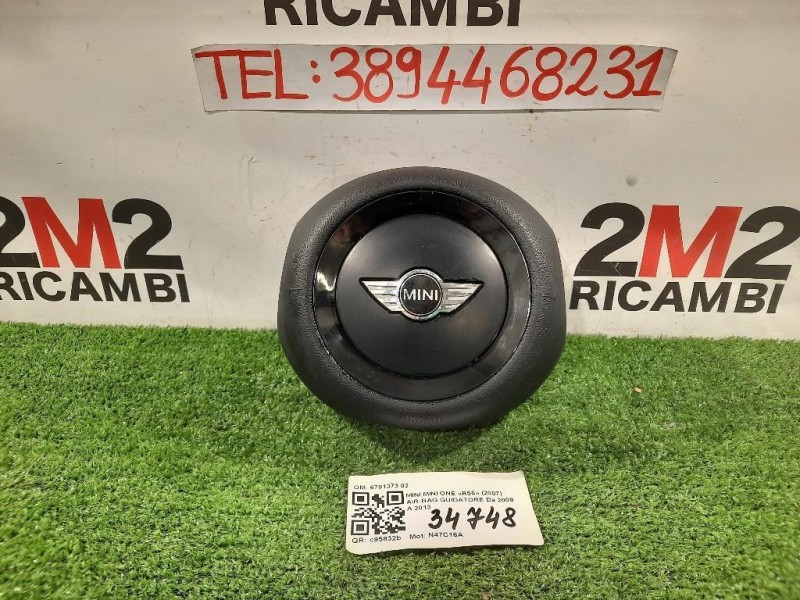 Air-bag Guidatore 6791373 02 Mini MINI ONE R56 2007