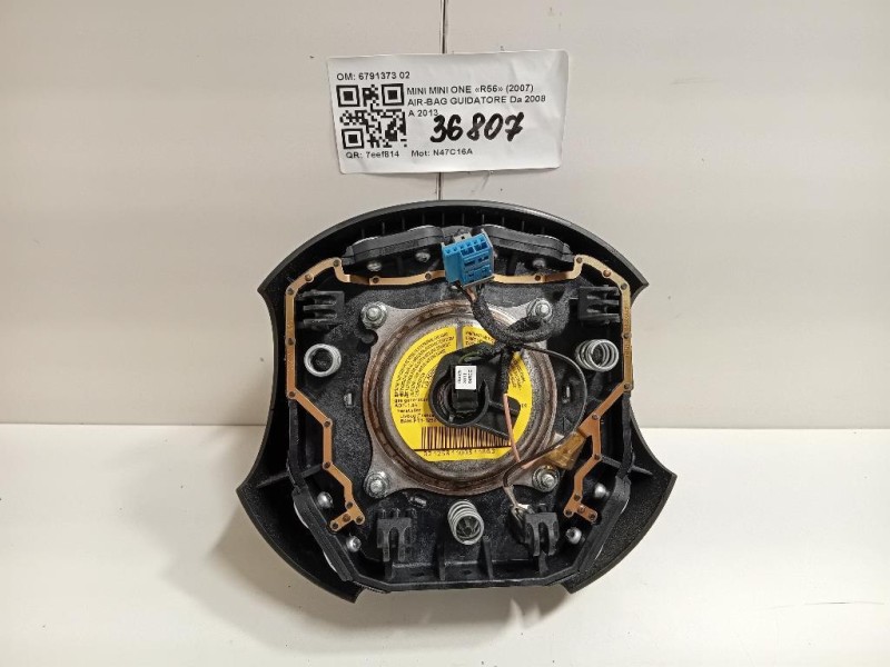 Air-bag Guidatore 6791373 02 Mini MINI ONE R56 2007