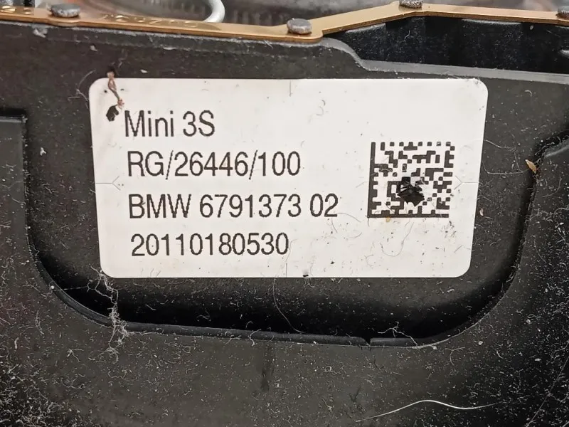 Air-bag Guidatore 6791373 02 Mini MINI ONE R56 2007