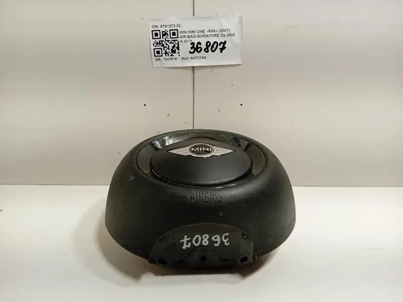 Air-bag Guidatore 6791373 02 Mini MINI ONE R56 2007