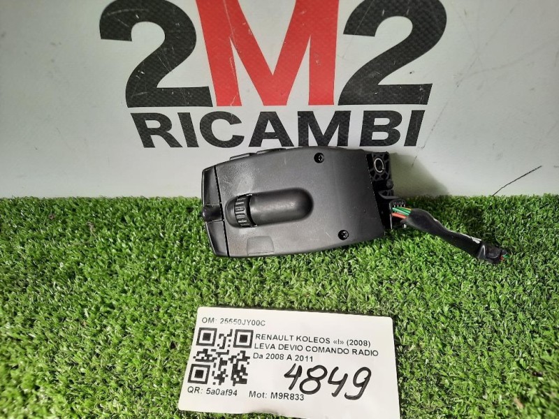 LEVA Devio Comando Radio 25550JY00C Renault Koleos I 2008