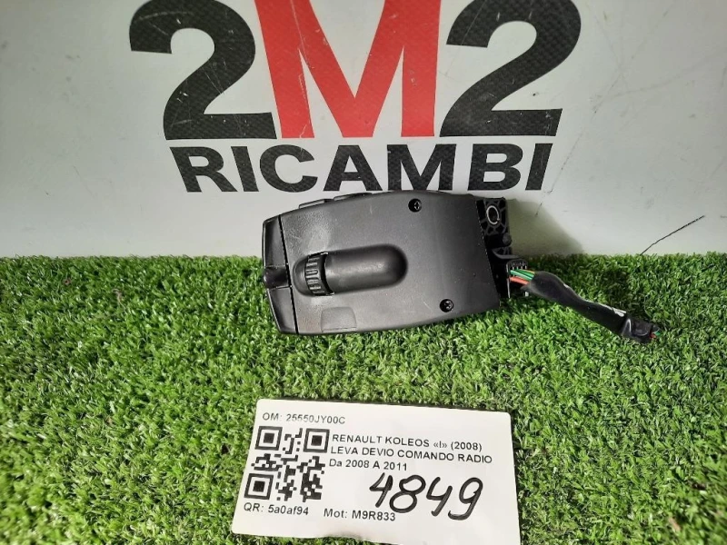 LEVA Devio Comando Radio 25550JY00C Renault Koleos I 2008