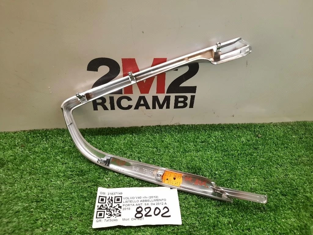 Listello Abbellimento Porta ANT SX 31837149 Volvo V40 II 2012