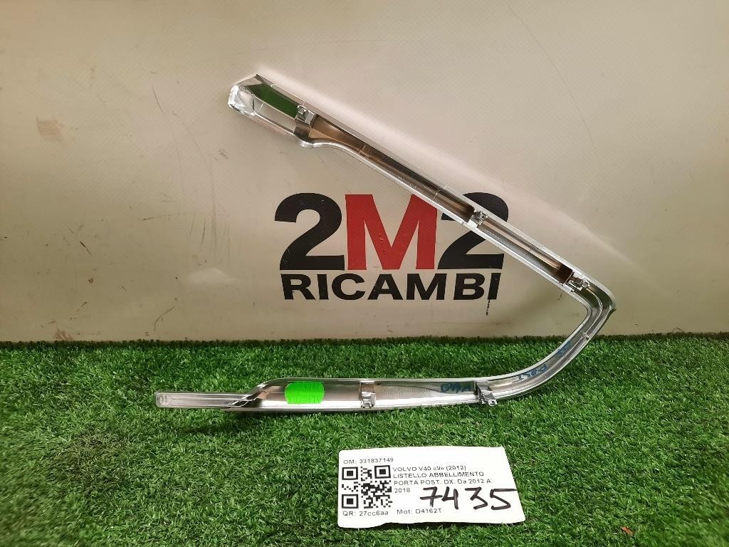 Listello Abbellimento Porta POST DX 31837149 Volvo V40 II 2012
