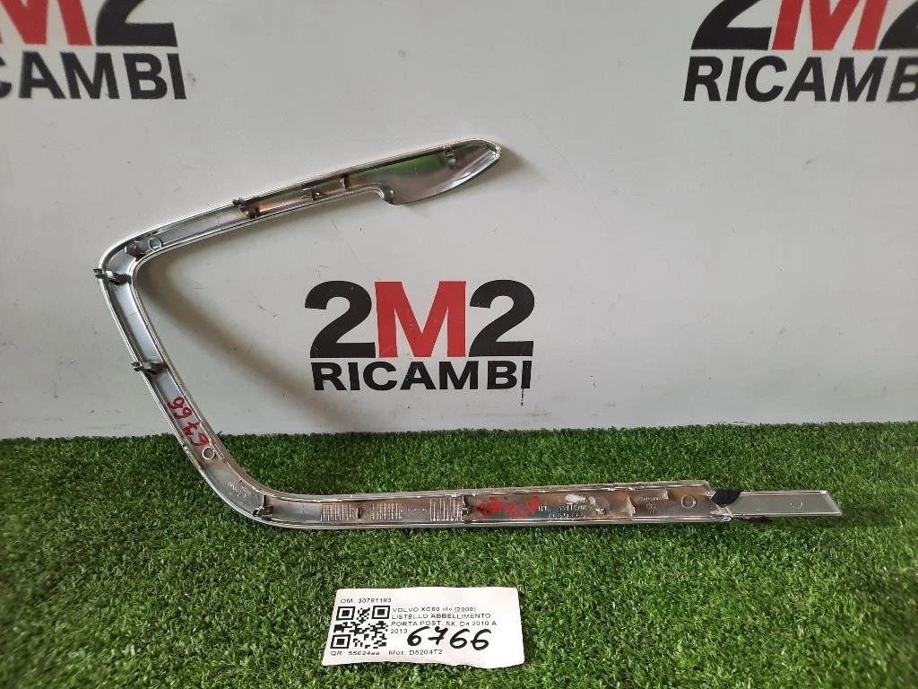 Listello Abbellimento Porta POST SX 30781183 Volvo XC60 I 2009