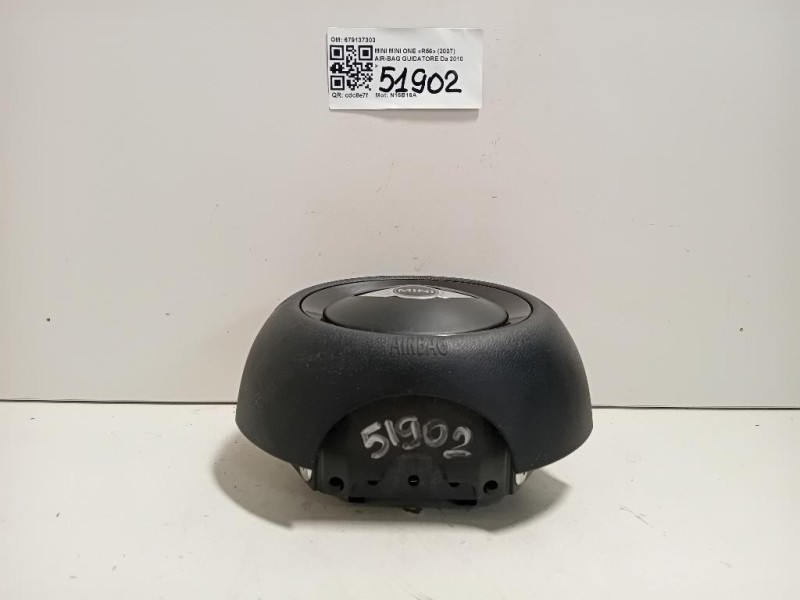 Air-bag Guidatore 679137303 Mini MINI ONE R56 2007