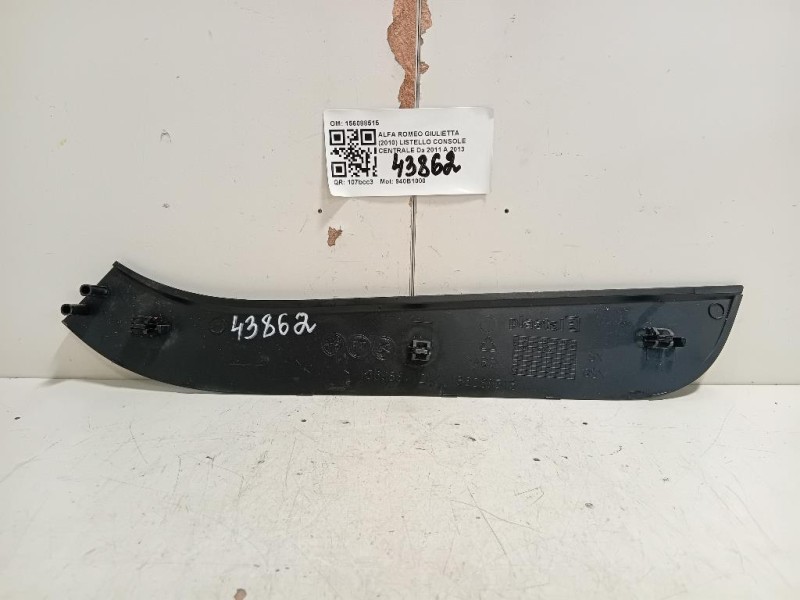 Listello Console Centrale 156088515 Alfa Romeo Giulietta 2010
