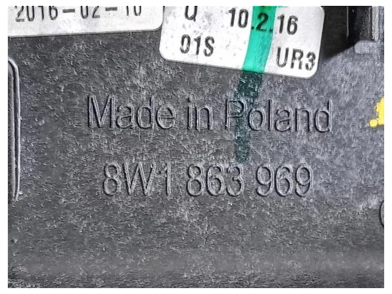 Listello Console Centrale 8W1863969 8W1863969 Audi A4 8W5 Avant 2015