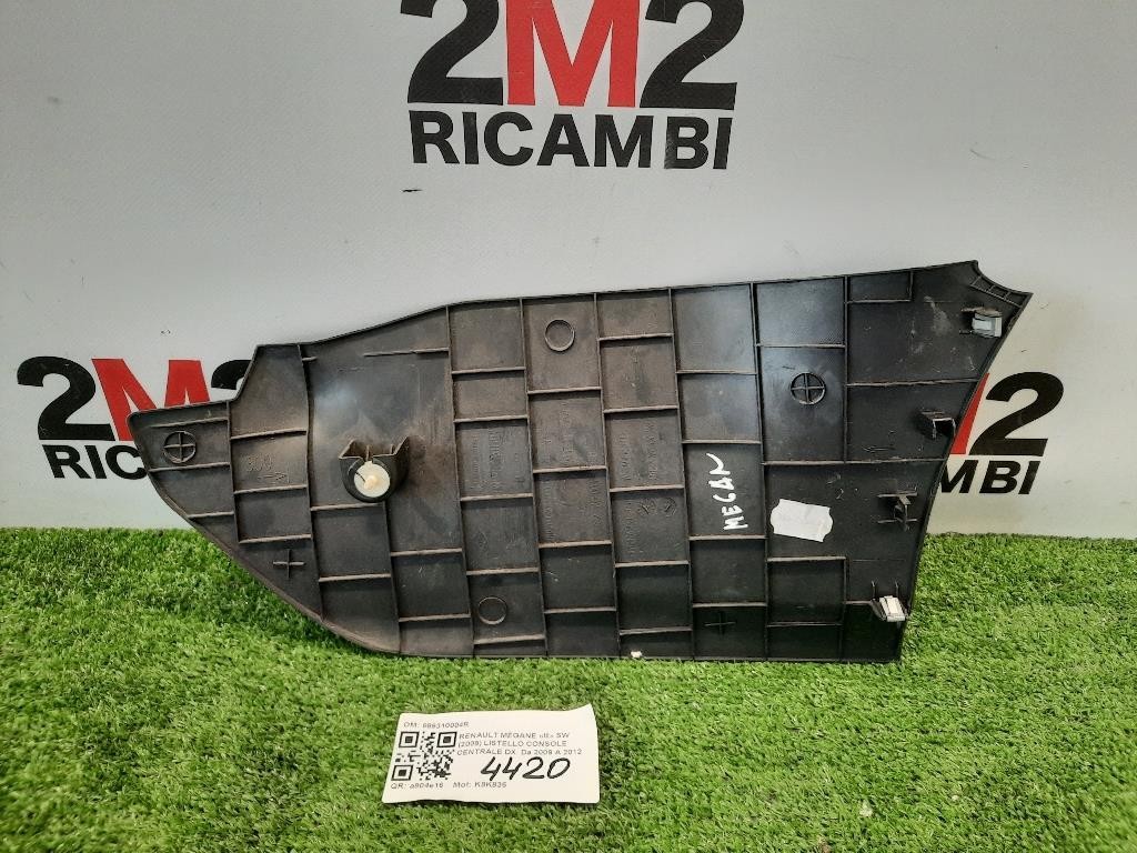 Listello Console Centrale DX 689310004R LISTELLO DX Renault Mégane III SW 2009