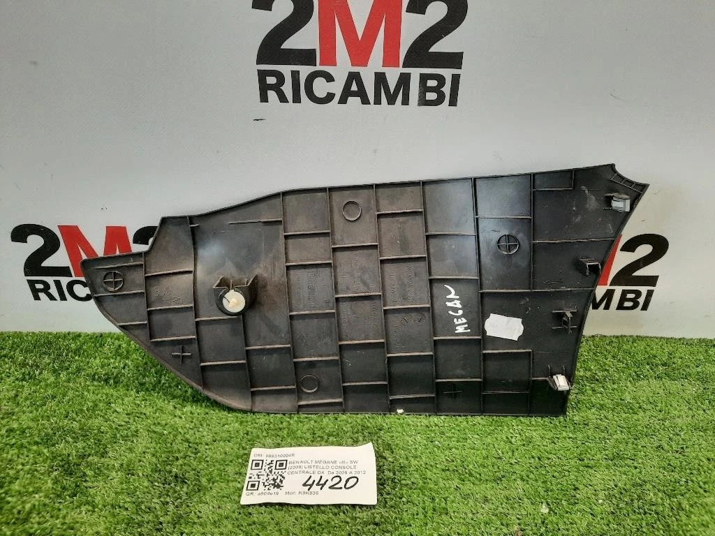 Listello Console Centrale DX 689310004R LISTELLO DX Renault Mégane III SW 2009
