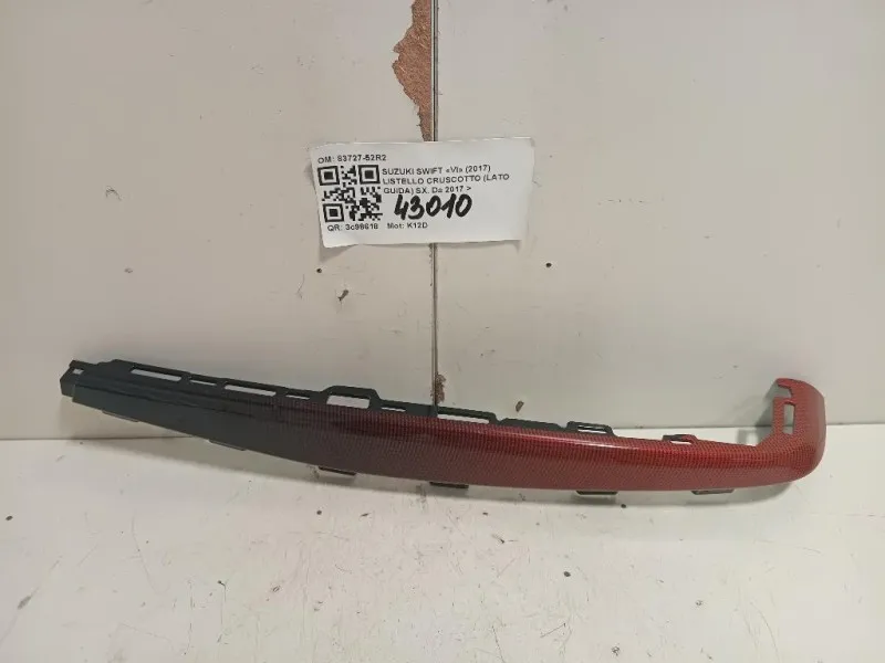 Listello Cruscotto LATO Guida SX 83727-52R2 Suzuki Swift VI 2017