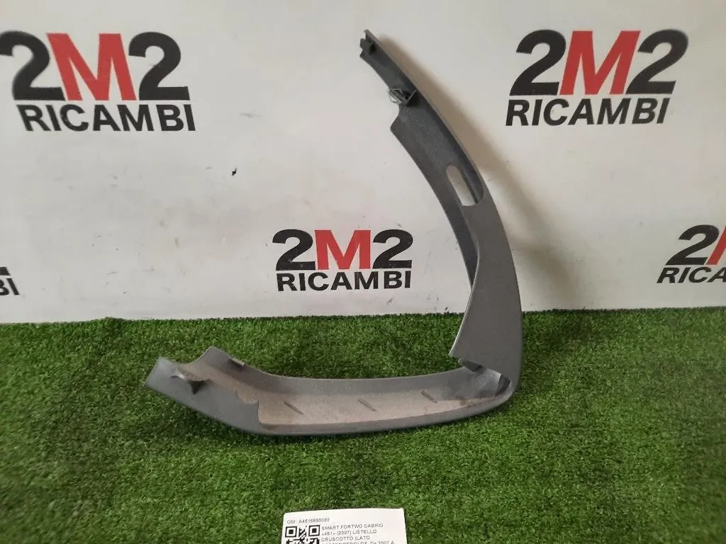 Listello Cruscotto LATO Passeggero DX A4516890089 Smart Fortwo Cabrio 451 2007