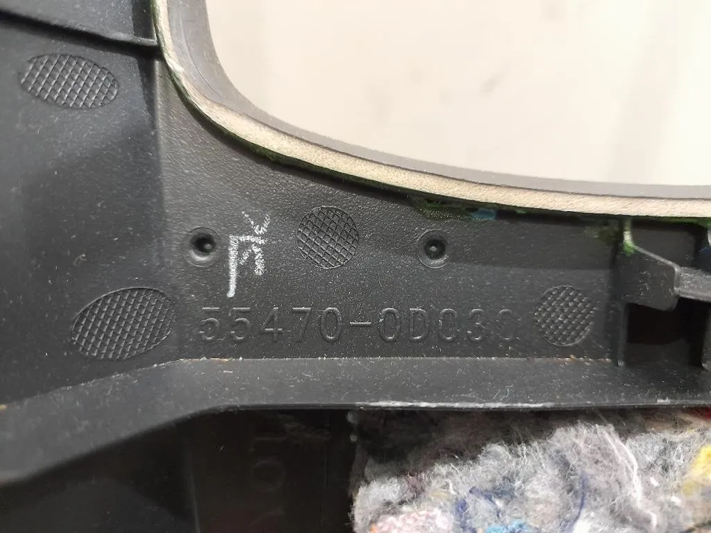 Listello Cruscotto LATO Passeggero DX 554700D030 Toyota Yaris IV 2014